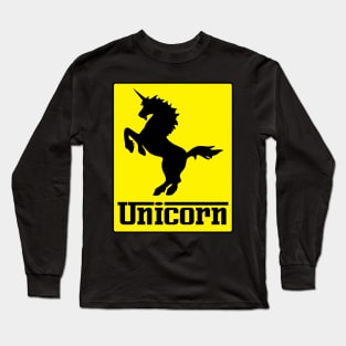 Prancing Unicorn Logo Long Sleeve T-Shirt